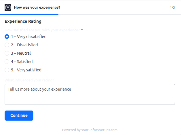 Compact survey theme